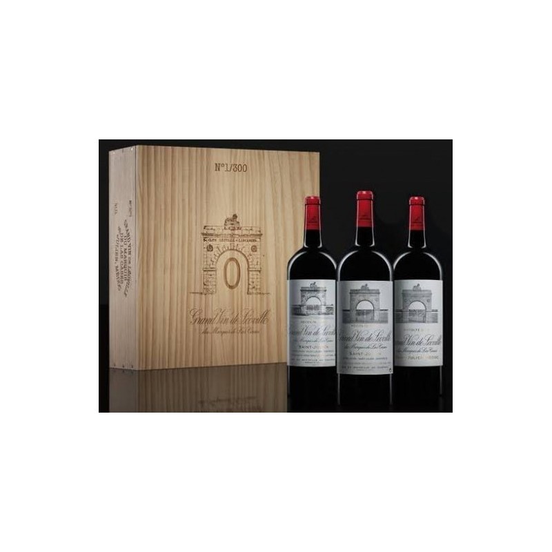 Château Léoville las Cases 1990,2000, 2010 Magnum - S/M - Colección